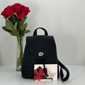 NEW WITHOUT TAGS Vintage Coach Daypack Backpack 9960 Black 2006